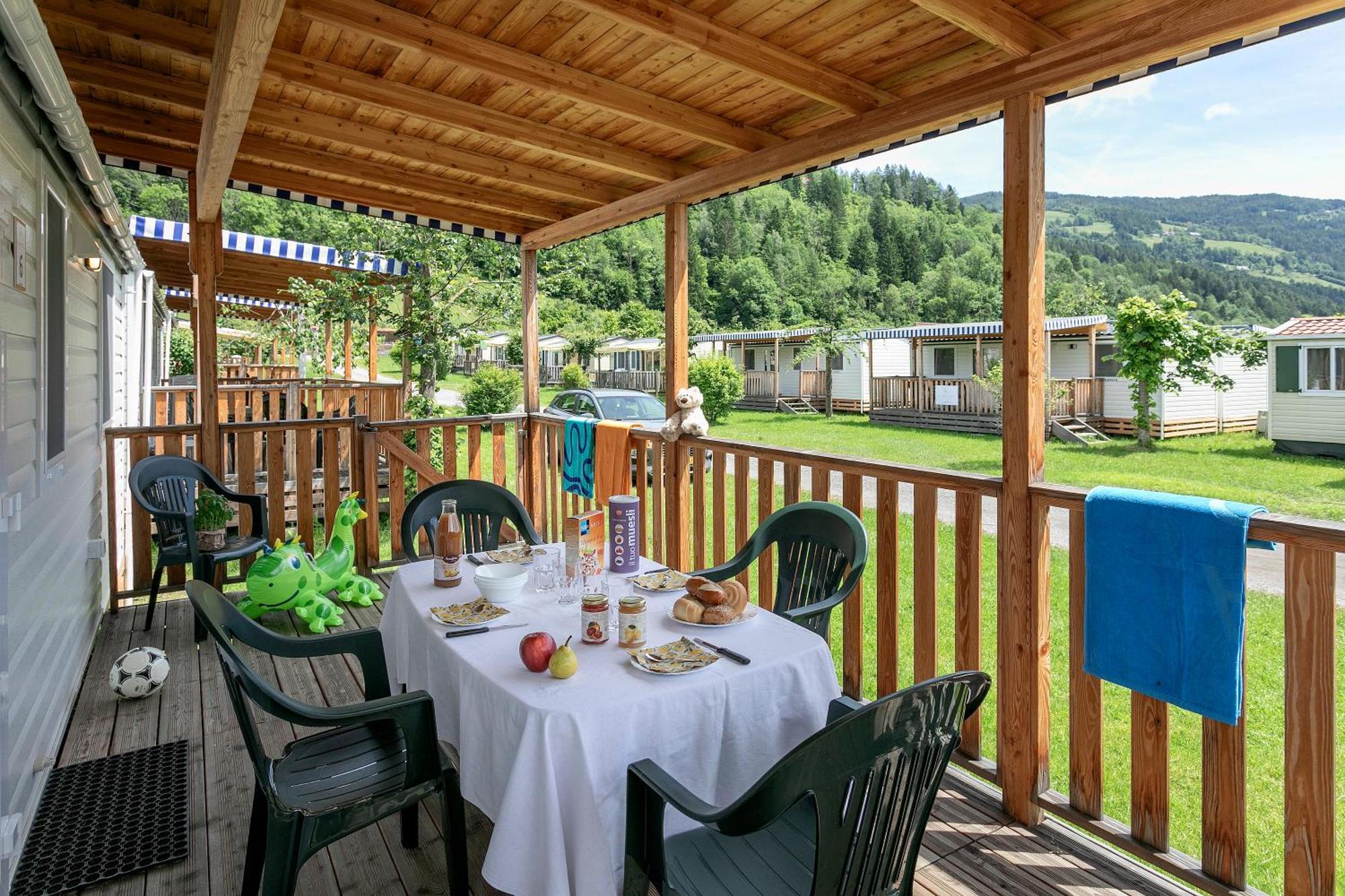 Albatross Mobile Homes On Camping Bella Austria Sankt Peter am Kammersberg Exteriér fotografie