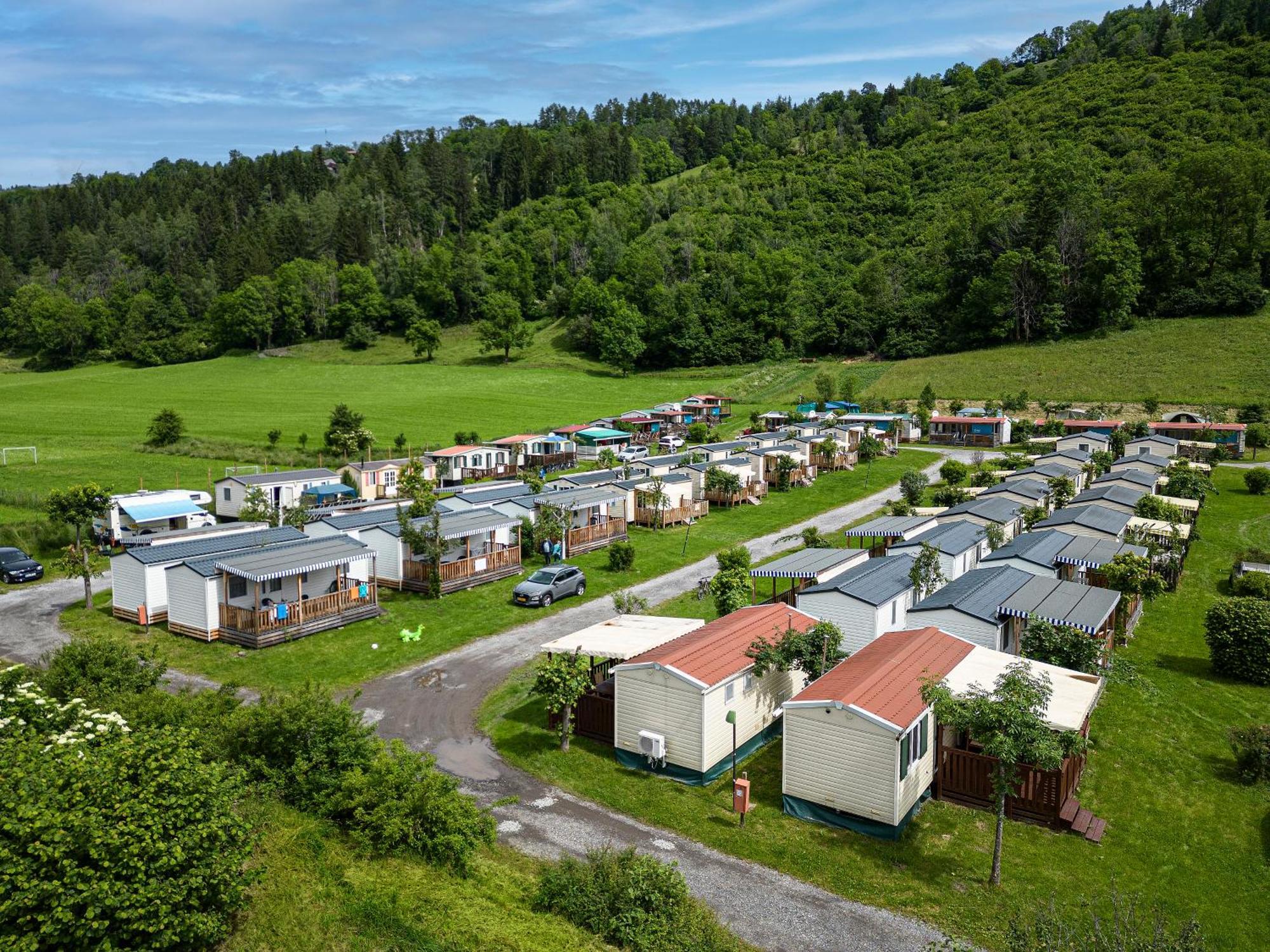 Albatross Mobile Homes On Camping Bella Austria Sankt Peter am Kammersberg Exteriér fotografie