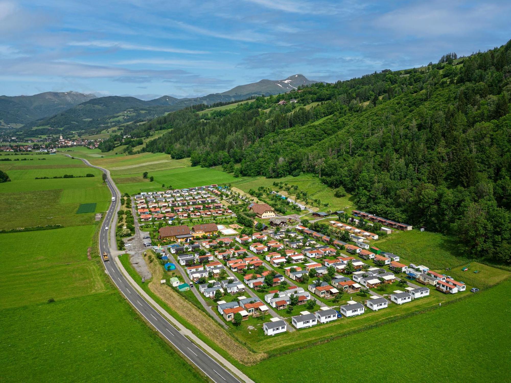 Albatross Mobile Homes On Camping Bella Austria Sankt Peter am Kammersberg Exteriér fotografie